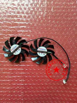 

NEW FOR Firstd FD7010H12S 75mm Video Card Dual Fan HD6950 HD7790 HD7850