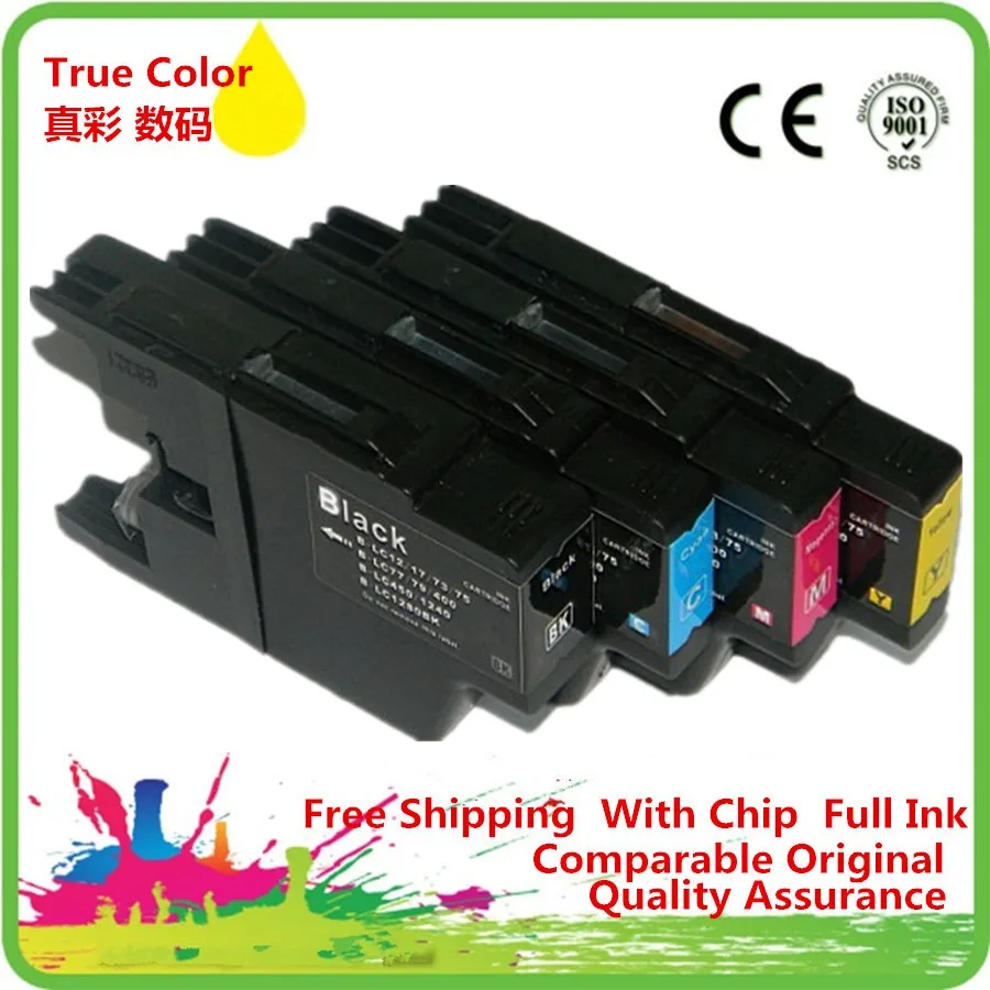 Замена LC17 LC77 LC79 LC450 LC1280 чернильные картриджи для Brother MFCJ705DW MFCJ825DW MFCJ625DW MFCJ432W MFCJ430W |