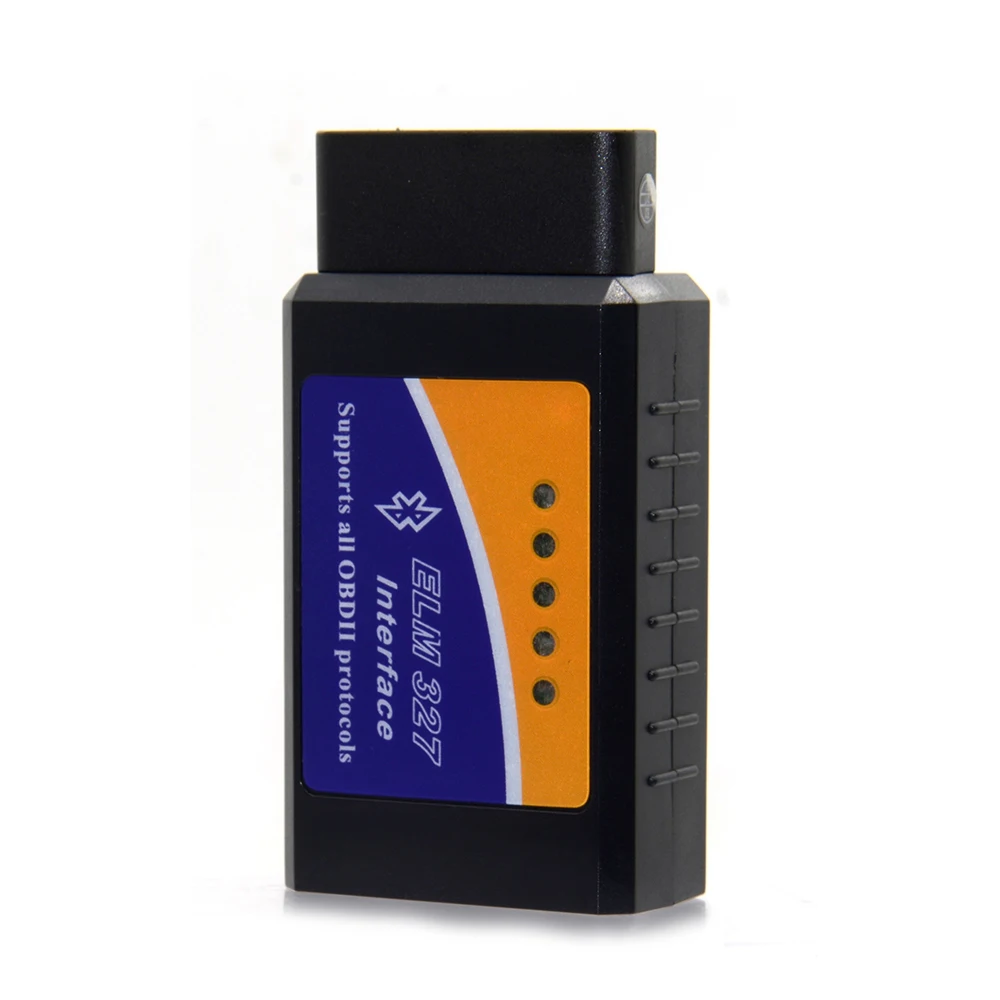 Автомобильный диагностический интерфейс ELM327 OBD2 Bluetooth V2.1 белый умный