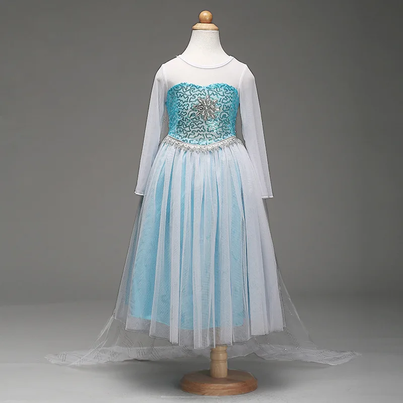

Retail Full Sleeves Beading With Crystal Kid Girls Party Dress Lace Heart Collar Little Girls Costumes Dress With Cloak BX1699