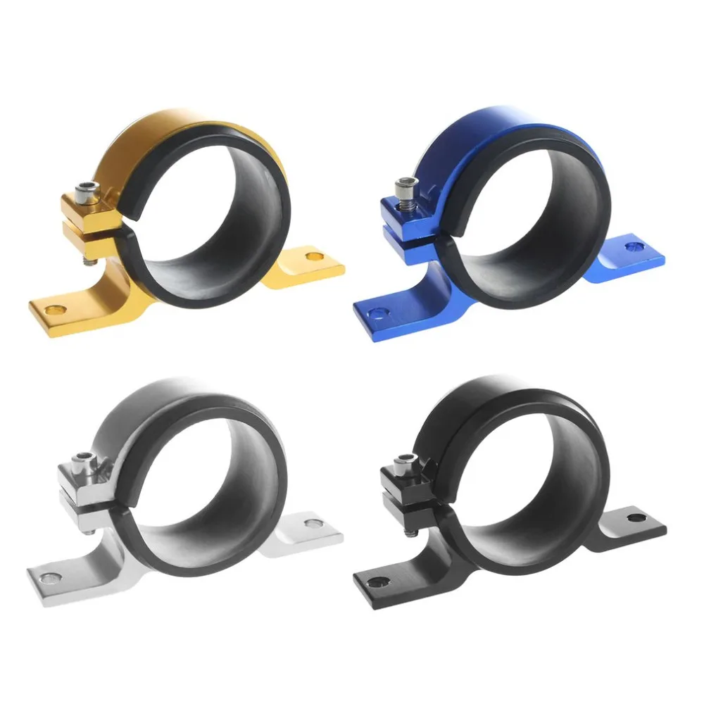 Universal Single Fuel Pump Mounting Bracket Aluminum Alloy Fuel Filter