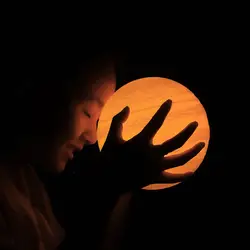 3D принт ночник Юпитер лампа перезаряжаемый Изменение светодиодный домашний декор креативный подарок Новый JA55