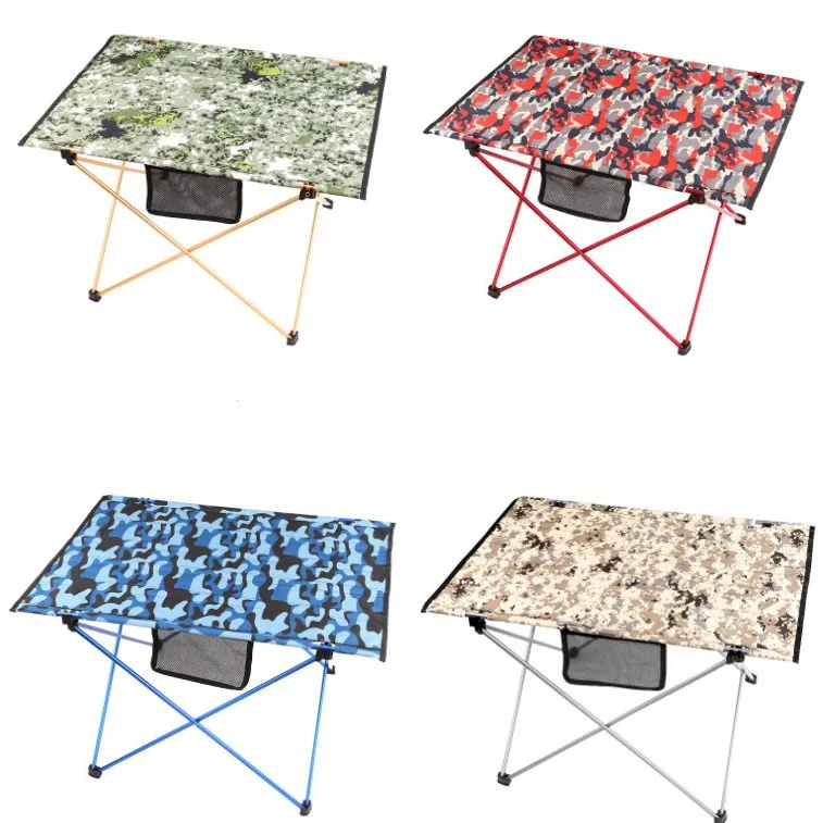 VILEAD 4 color Camo Ultralight Folding Camping Table Portable Waterproof Picnic Beach Outdoor Self-