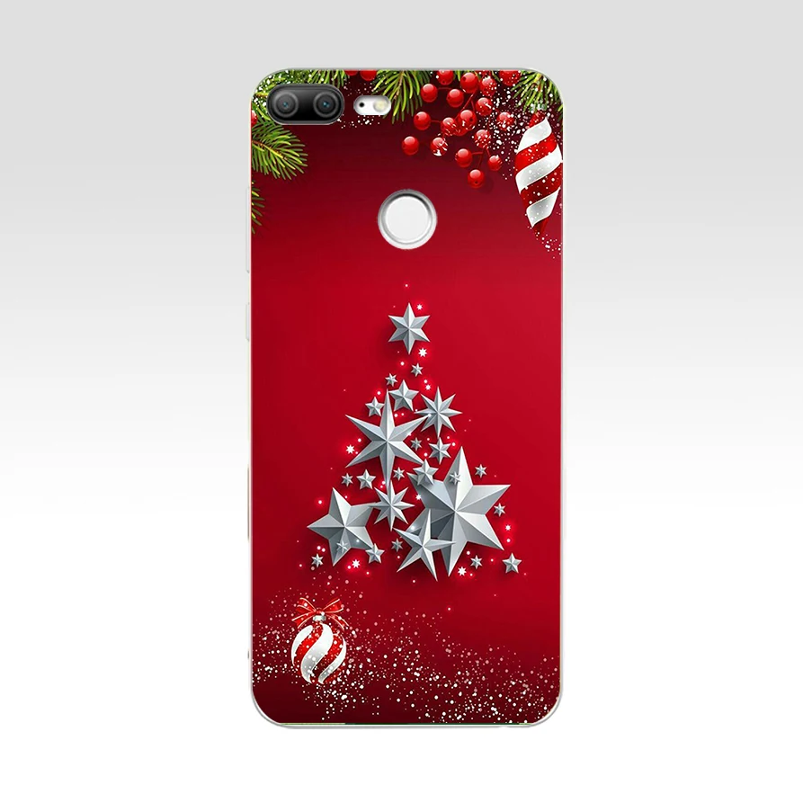 38SD подарок на Рождество, праздник, дерево, год, Мягкий Силиконовый ТПУ чехол для телефона huawei Honor 8 9 Lite 8X p 9 lite - Цвет: 9