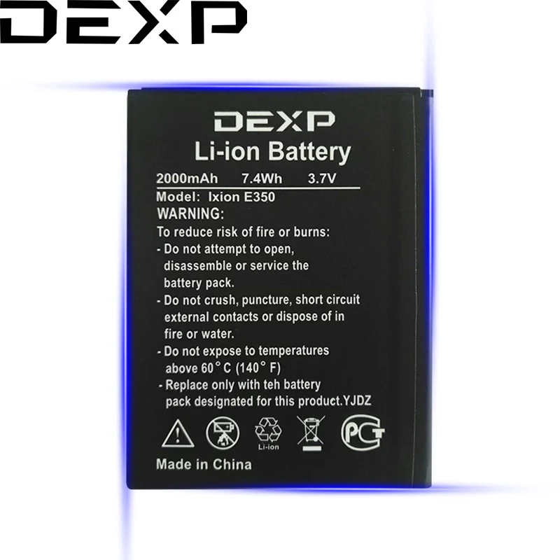 

Original NEW DEXP S Ixion E350 E 350 2000mAh Battery Cellphone + Tracking Number