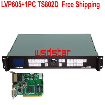 

VDWALL LVP605 LED Video Processor with 1pc LED sending card TS802D inside New Style Hot Sales Free Shipping