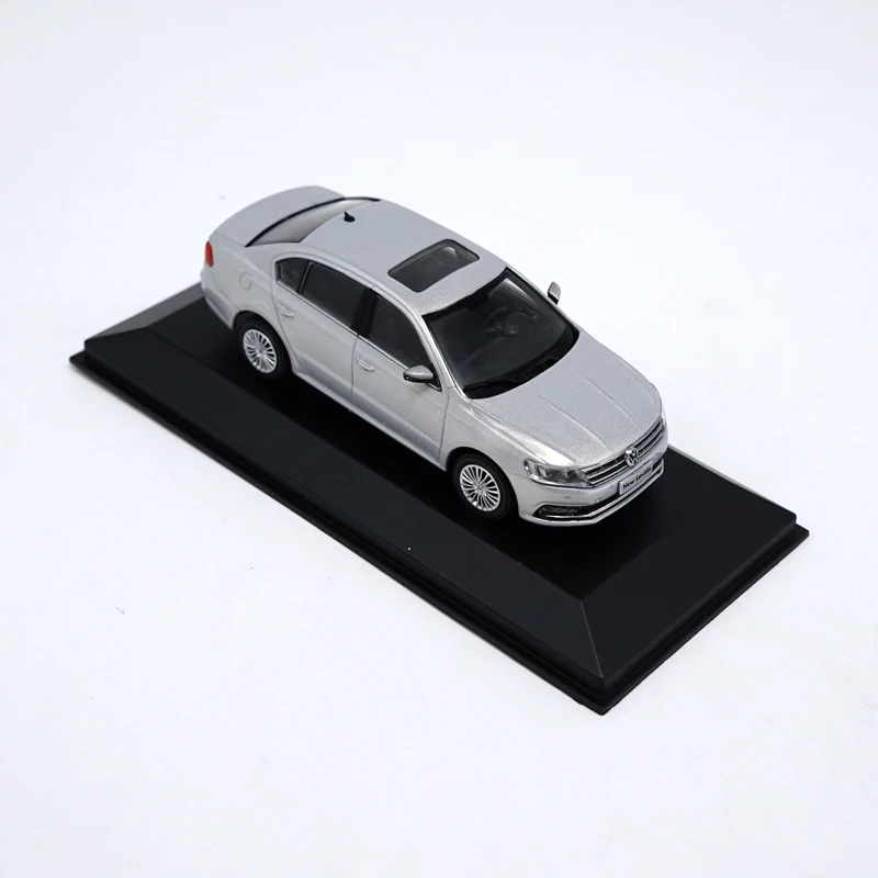1/43 Volkswagen New Lavida Серебряная литая модель автомобиля коллекция