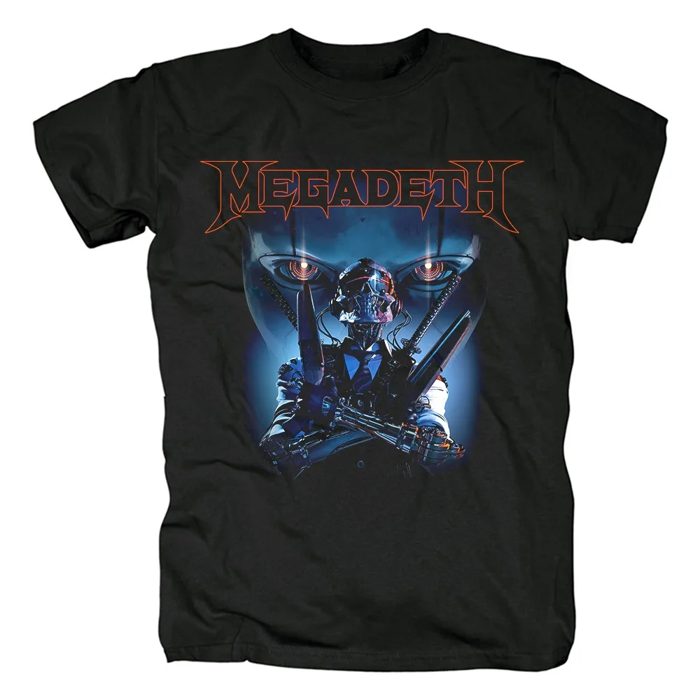 13 дизайнов Харадзюку уличная Megadeth Camiseta рок брендовая хлопковая Футболка 3D череп футболка с принтом в виде костей Hardrock thrash heavy Metal Rocker - Цвет: 12