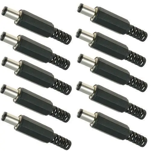 Female Metal Panel Mount Socket Pair Jack DC Connector 10x 2.5mm x 5.5mm Male Female Metal Panel Mount Socket Pair Jack DC Connector 10x 2.5mm x 5.5mm Male