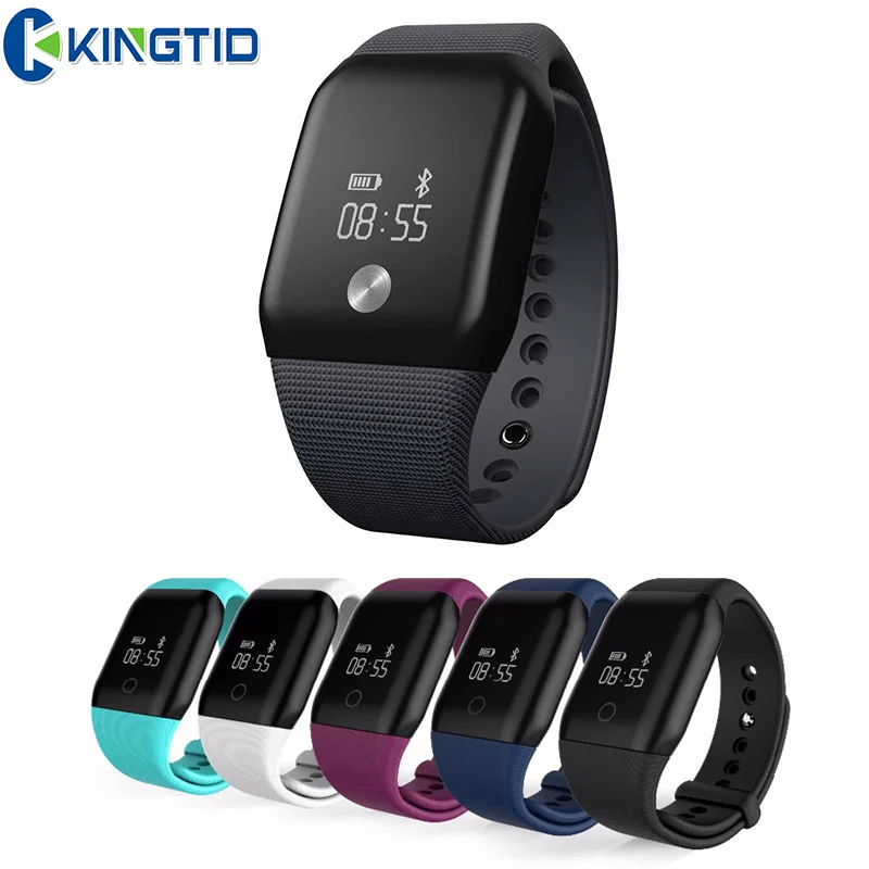A88 Intelligent Sport Bracelet Bluetooth Smartband Heart Rate Monitor Blood oxygen OLED Pedometer Wristband For Android