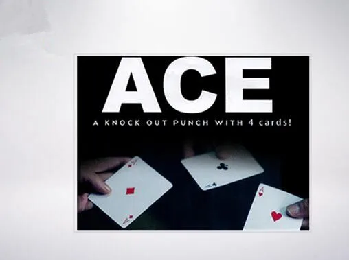 ACE By Ричард Сандерс-карточка волшебные трюки сцена комедия магия ментализма