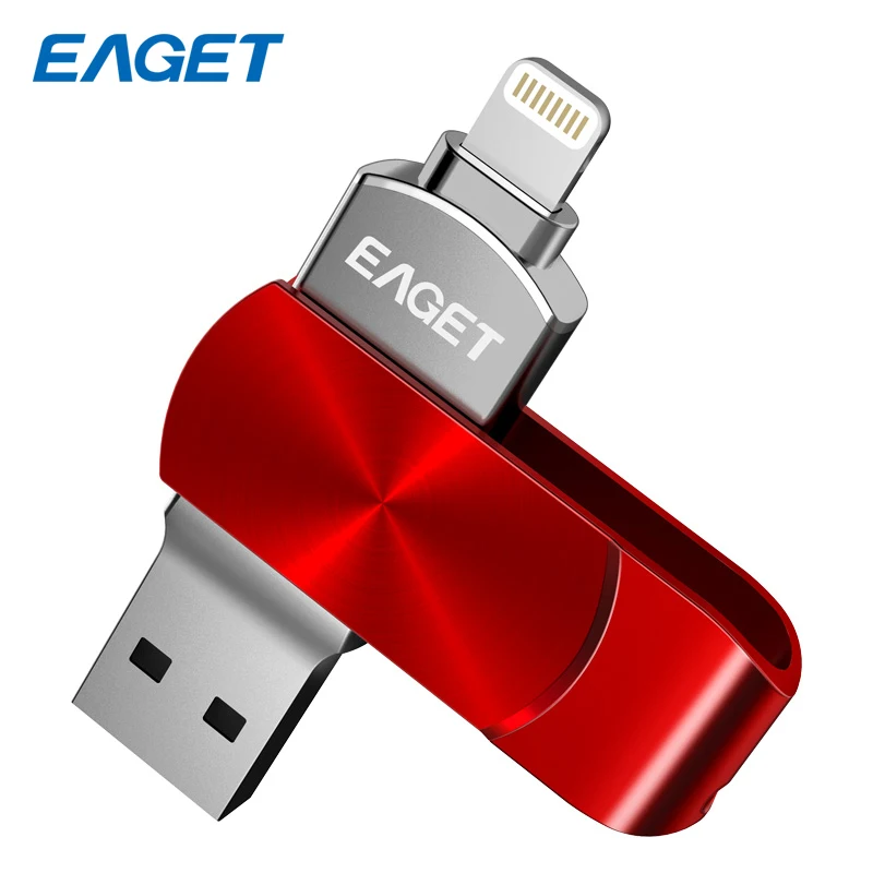 

Eaget USB Flash Drive 64GB USB 3.0 Flash Drive Memory Stick 128GB Encryption Pen Drive High Speed Flash Disk For Iphone Laptop