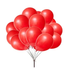 10pcs/lot 12 Inch Thick 3.2g Red Latex Balloons Wedding Decoration Inflatable Air Balls Birthday Party Decorations Kids Supplies