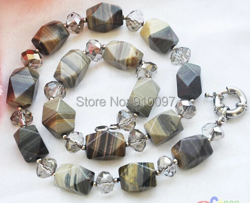 

free shipping >LUSTER 32" 20mm green coin translucent jade jasper NECKLACE