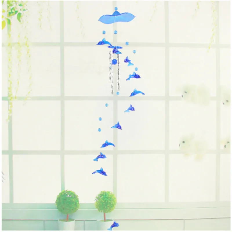 Креативные хрустальные колокольчики Lucky Humming Bird Подвесные Подарки Декор для дома