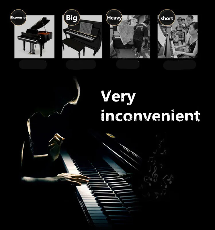 SOACH портативный 88 клавиш гибкий рулон пианино USB электронный орган Клавиатура Ручной рулон пианино перезаряжаемый Стандартный звук