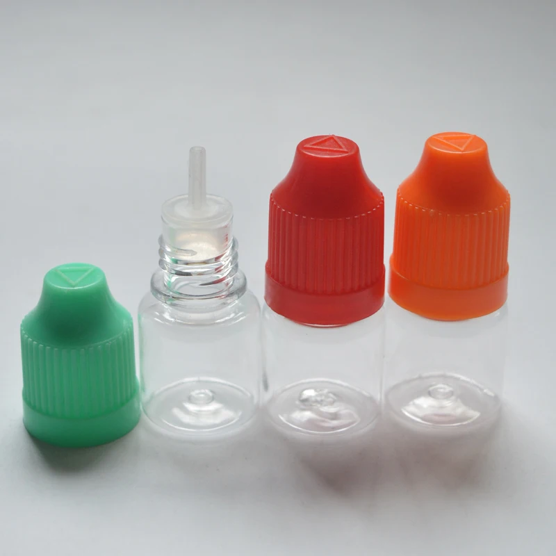 

3000pcs 3ml E Liquid Clear PET Plastic Dropper Bottle Empty Bottles With Child Proof Cap Small Vials Free Shipping