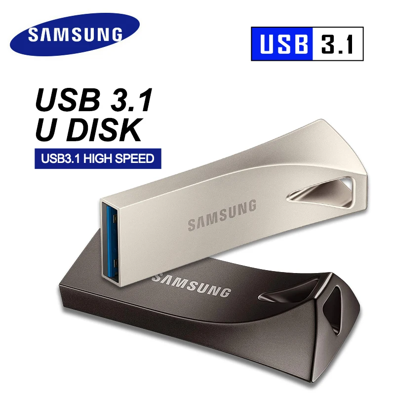 

SAMSUNG USB Flash Drive Disk 32G 64G 128G USB3.1 Pen Drive Tiny Pendrive Memory Stick Storage Device U Disk Mini Flashdrive