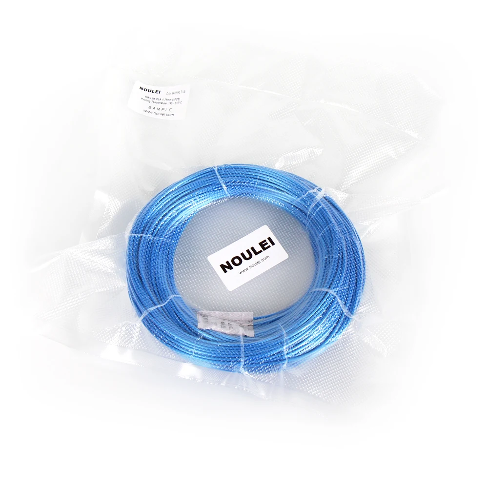 Дешево Noulei 200 г 3D принтер нить блестящая Pla 1,75 мм шелковистый насыщенный блеск 24 цвета 3D шелковая печать материал