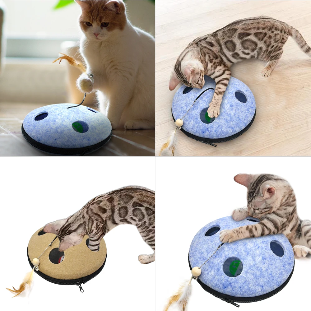 Interactive Cat Scratching Toy Kitten Feather Toys Scratcher Cats Pet Funny Palying Sound Squeaky Ball Toys Interactive Cat Scratching Toy Kitten Feather Toys Scratcher Cats Pet Funny Palying Sound Squeaky Ball Toys