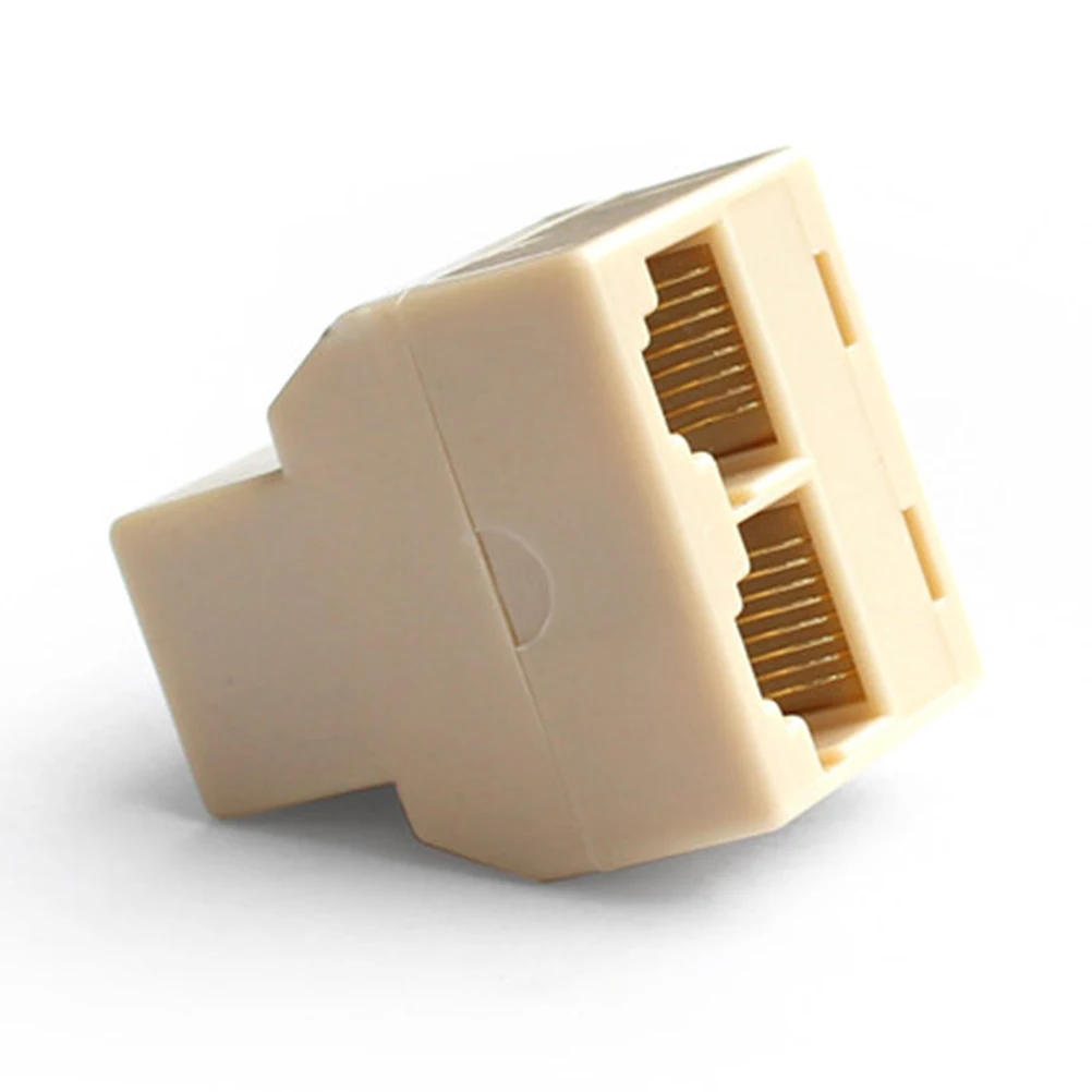 10 шт. RJ45 CAT 5 6 LAN Ethernet сплиттер коннектор адаптер PC Сплиттер Разъем CAT5 сетевой