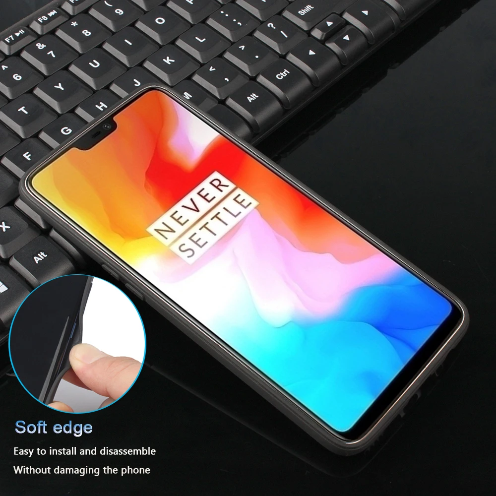 Модный тканевый чехол для Oneplus 6 задняя крышка силиконовый телефона с мягкими