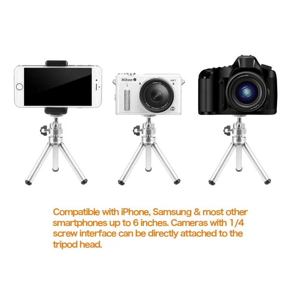Портативный мини штатив для камеры Waterlowrie мобильный телефон держатель Yi Gopro SJCAM