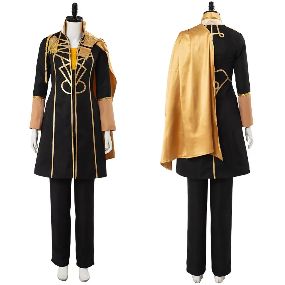 

Fire Emblem Cosplay Three Houses Claude Von Regan Cosplay Costume Uniform Clothes Halloween Carnival Costume