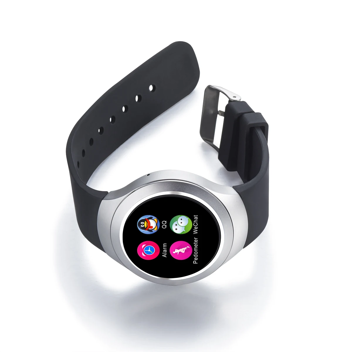 Senbono Bluetooth S6 Smart Watch with 1.22" IPS screen SIM card BT-notification