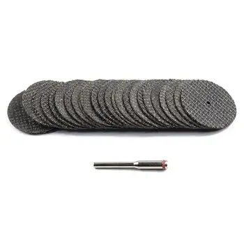 

Electric grinder hanging grinding accessories / net saw blade 25 pieces + connecting clip rod 1x