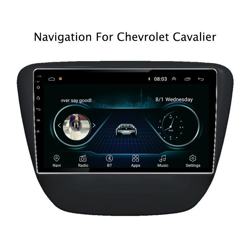 

9" 2.5D IPS Android 8.1 Car DVD GPS Player For Chevrolet Cavalier 2016 2017 2018 Car Radio Stereo Head Unit with Navigation