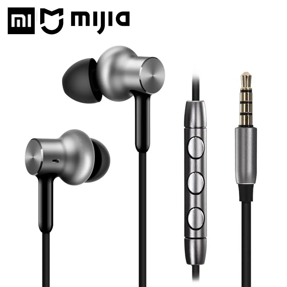 

Original Xiaomi Earphone Earbuds Mi In-Ear Hybrid Pro HD Earphones With Mic Mi Headset xiomi for Mobile Phones Huawei Redmi Sony