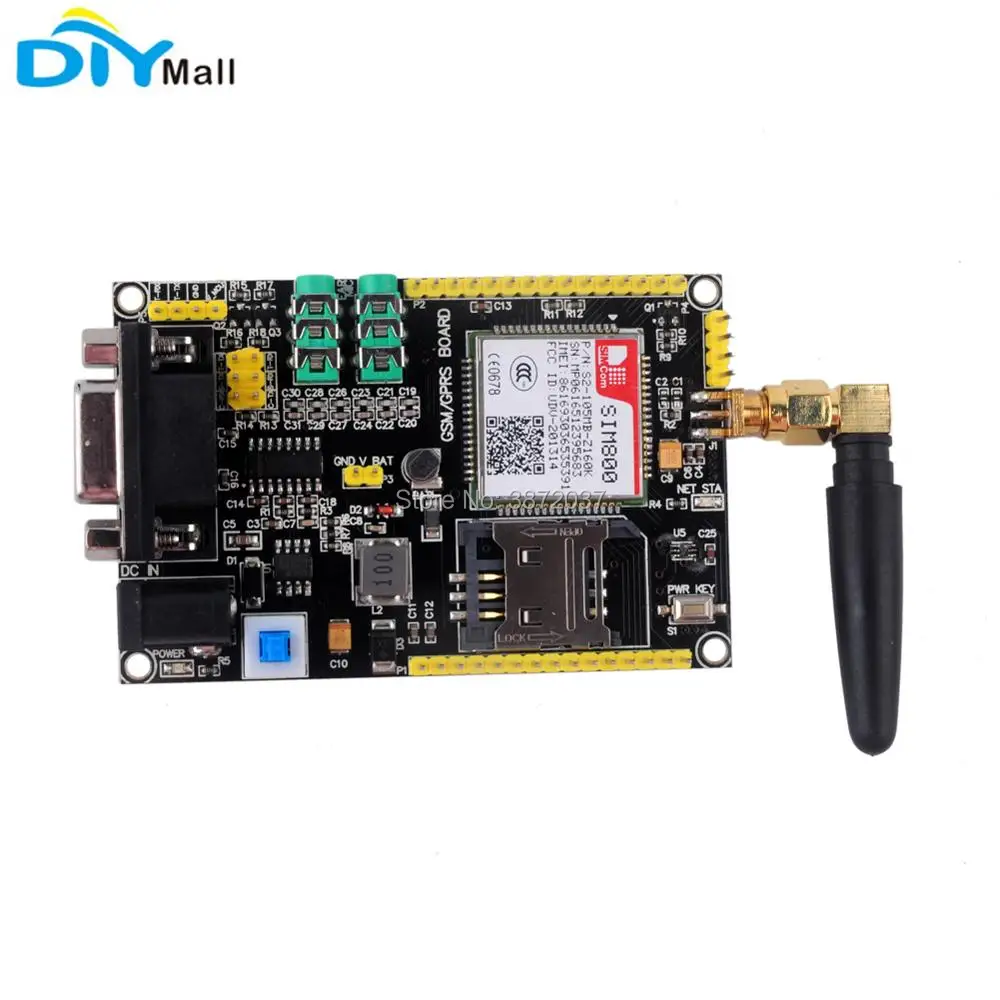 SIM800 макетная плата GSM GPRS модуль SIM900A обновление 3 3/5 V TTL для Arduino 51 STM32|Модули умного