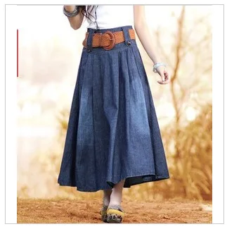 jeans long skirt and top