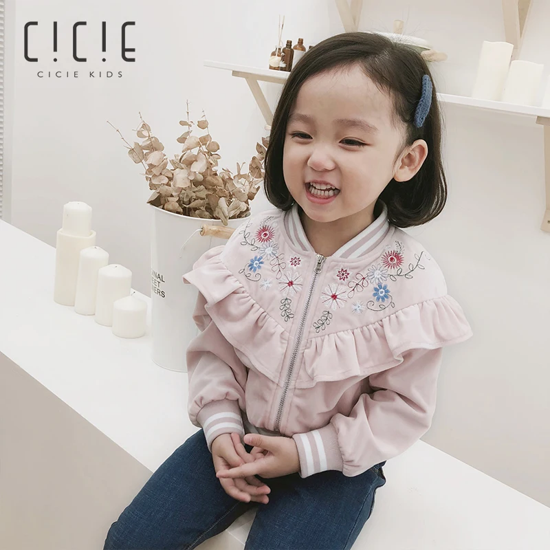 

Baby Girls Jacket Autumn Spring Jacket For Girls Trench Coat Kids Outerwear Coat For Girls Windbreaker Children Clothes