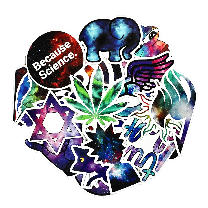 TD-ZW-28Pcs-Lot-Galaxy-Color-Waterproof-Sticker-For-Car-Laptop-Trunk-Skateboard-Guitar-Bicycle-Decal (2)