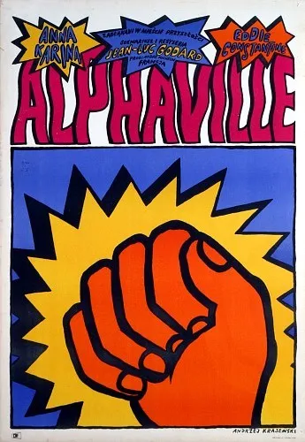 Alphaville польский старый фильм Ретро винтажный постер декоративная стена стикер