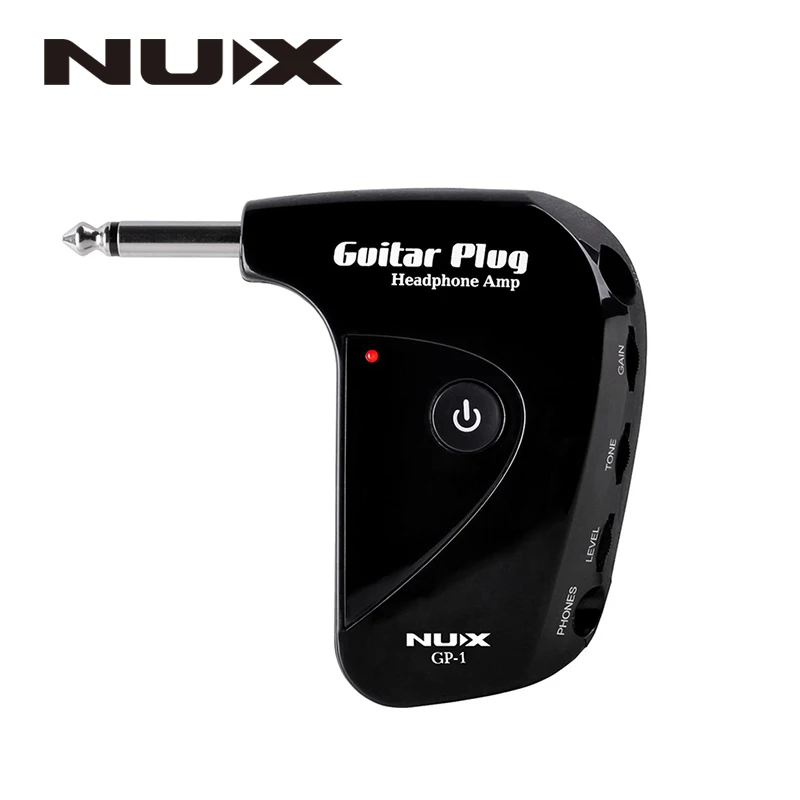 Top Quality NUX GP 1 Portable Electric Guitar Amplifier Amp Mini Headphone Amp Built in Distortion Effect