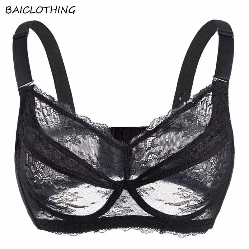 Baiclothing женская удобная кружевная с полным покрытием на косточках кружевной