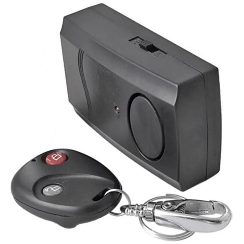

HOT 2018 CATUO Top Quality 1PC Security Wireless Remote Control Vibration Motorcycle Car Detector Burglar Alarm Drop Shipping