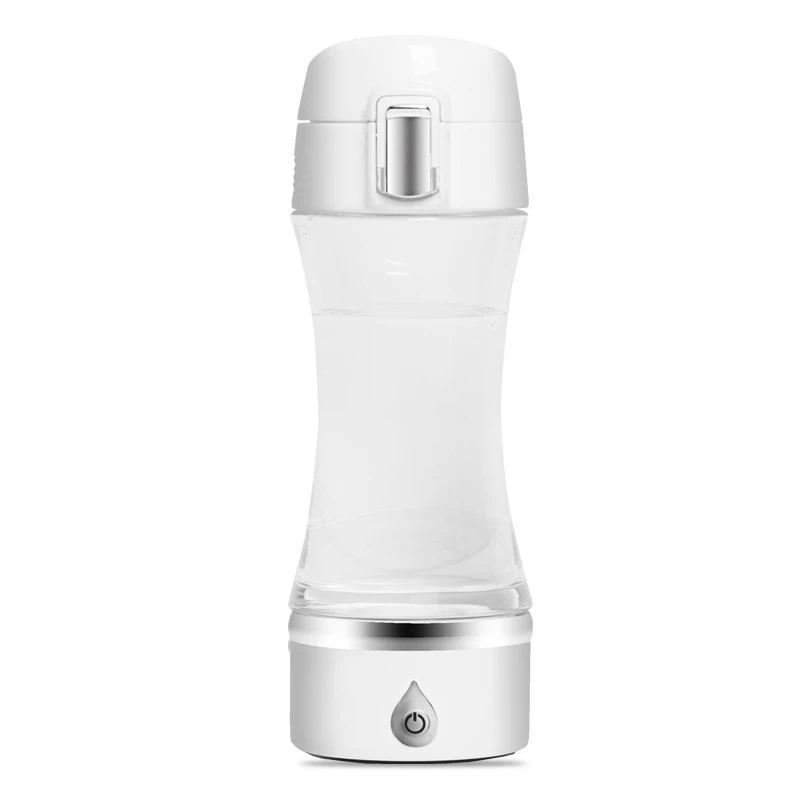 

Hydrogen Water Generator Alkaline Water Maker Rechargeable Portable Water Ionizer Bottle 320ml USB Line