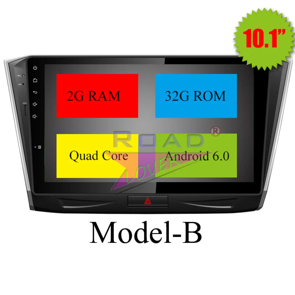 Sale TOPNAVI Android 6.0 2G+32GB Two Din 10.1" Car GPS Navigation Player For VW Passat 2016 Stereo Multimedia NO DVD Radio MP4 Player 8