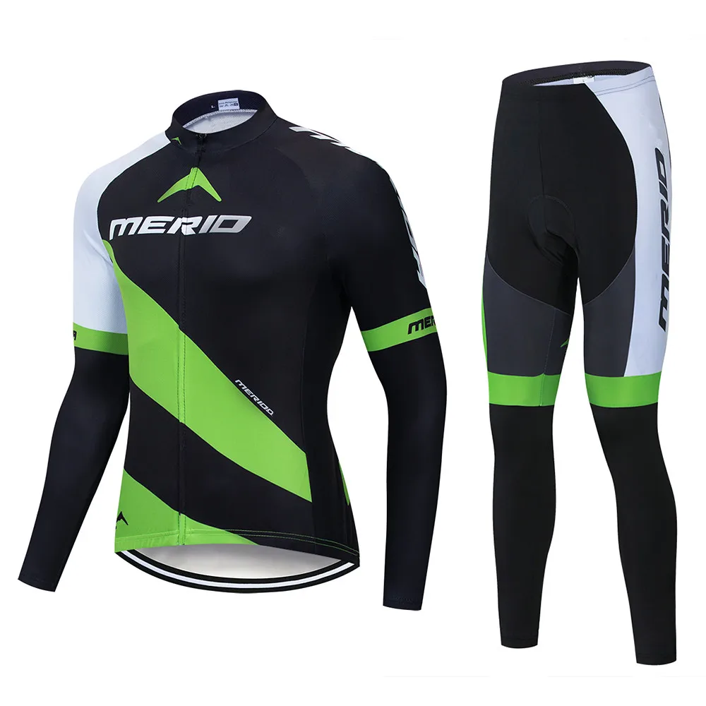 Весенний дышащий комплект Джерси для велоспорта MTB велосипедная Одежда Майо Ropa Ciclismo велосипедная одежда с длинным рукавом комплект для велоспорта - Цвет: NO.6