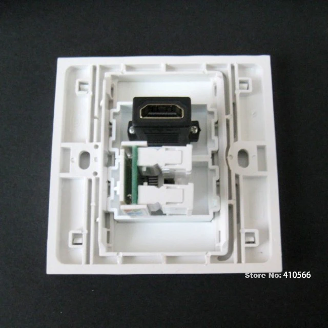 86 style socket RJ45+ HDMI pic with mark 7