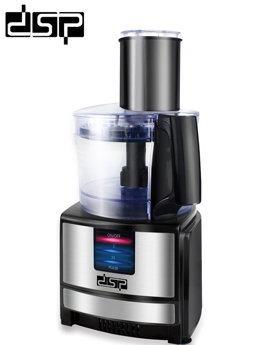 

DSP Food Processor and Dicing Kit, Gunmetal 9 in 1 Instant Chopper Blend Nuts