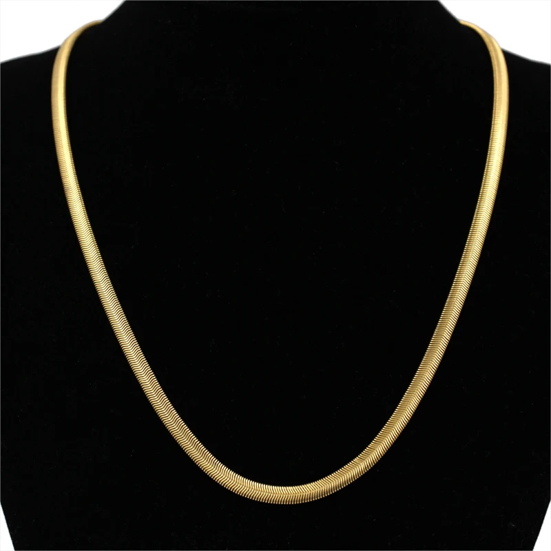 Цепочка со змеиным плетением и браслет 5 мм|colorful jewelry sets|jewelry sets for womennecklace and bracelet set