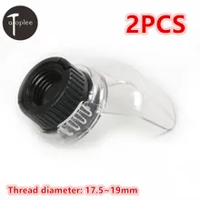 2PCS Electric Grinder Dremel Accessories Safety Protective Cover Transparent Dustproof Cover Shield For Dremel
