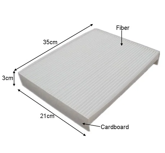 CF11174 Factory Outlet AE5Z 19N619 A High Quality Fiber Car Cabin Air Filter CF11174 for FORD