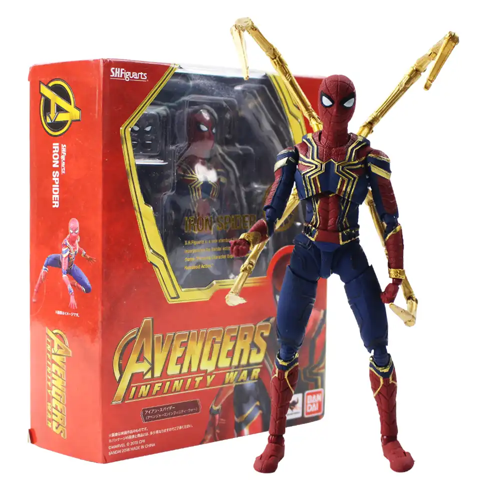iron spider figura de accion