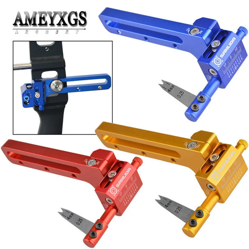 

1pc Aluminum Alloy Compound Bow Shooting Arrow Rest Right Hand 0.2/0.25/0.3 Steel Plate Arrow Rest For Archery Accessories